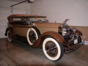 Packard Custom Eight Model 640 Dual Cowl Phaeton 1929 года